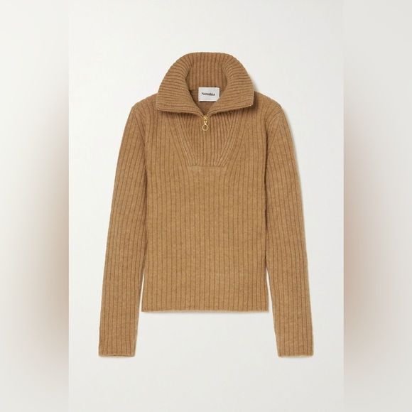 NWT Nanushka Half-Zip Sweatera - Picture 4 of 7